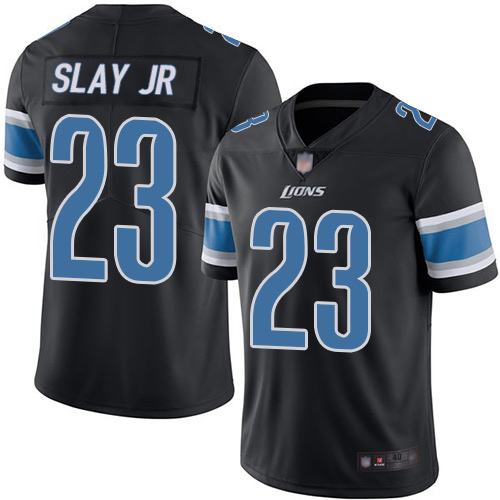 Detroit Lions Limited Black Youth Darius Slay Jersey NFL Football #23 Rush Vapor Untouchable->youth nfl jersey->Youth Jersey
